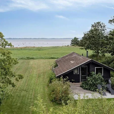 House By Forest And Roskilde Fjord's Waves Jægerspris