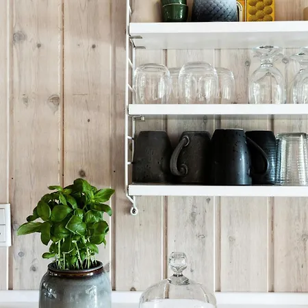 House By Forest And Roskilde Fjord's Waves *