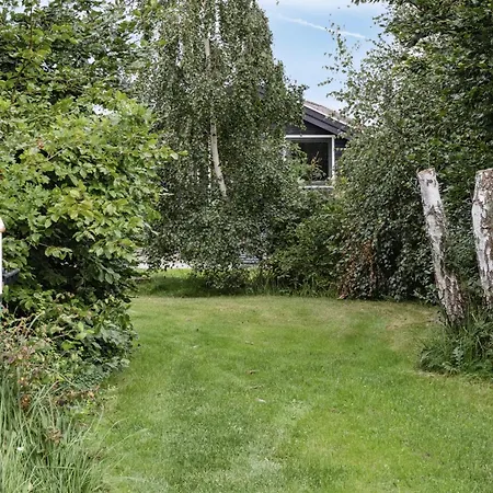 House By Forest And Roskilde Fjord's Waves *