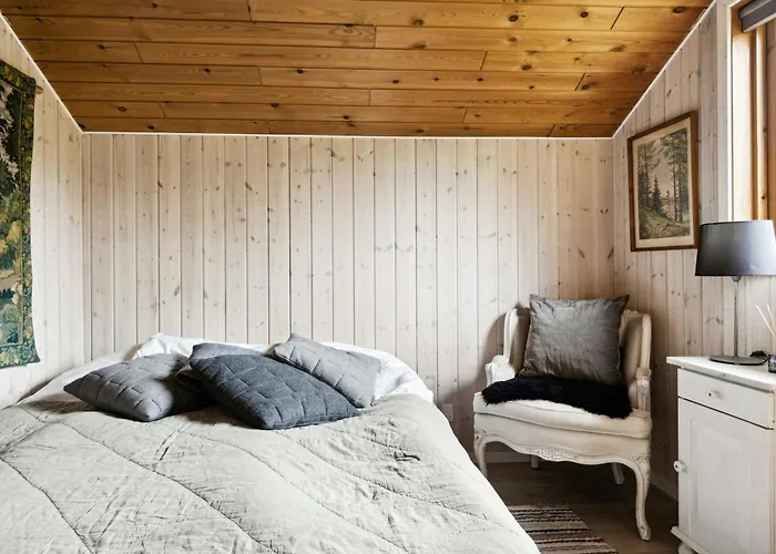House By Forest And Roskilde Fjord's Waves *