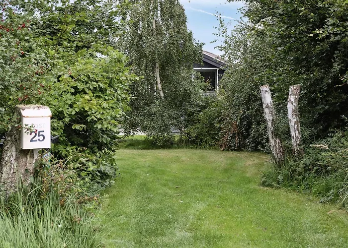House By Forest And Roskilde Fjord's Waves *